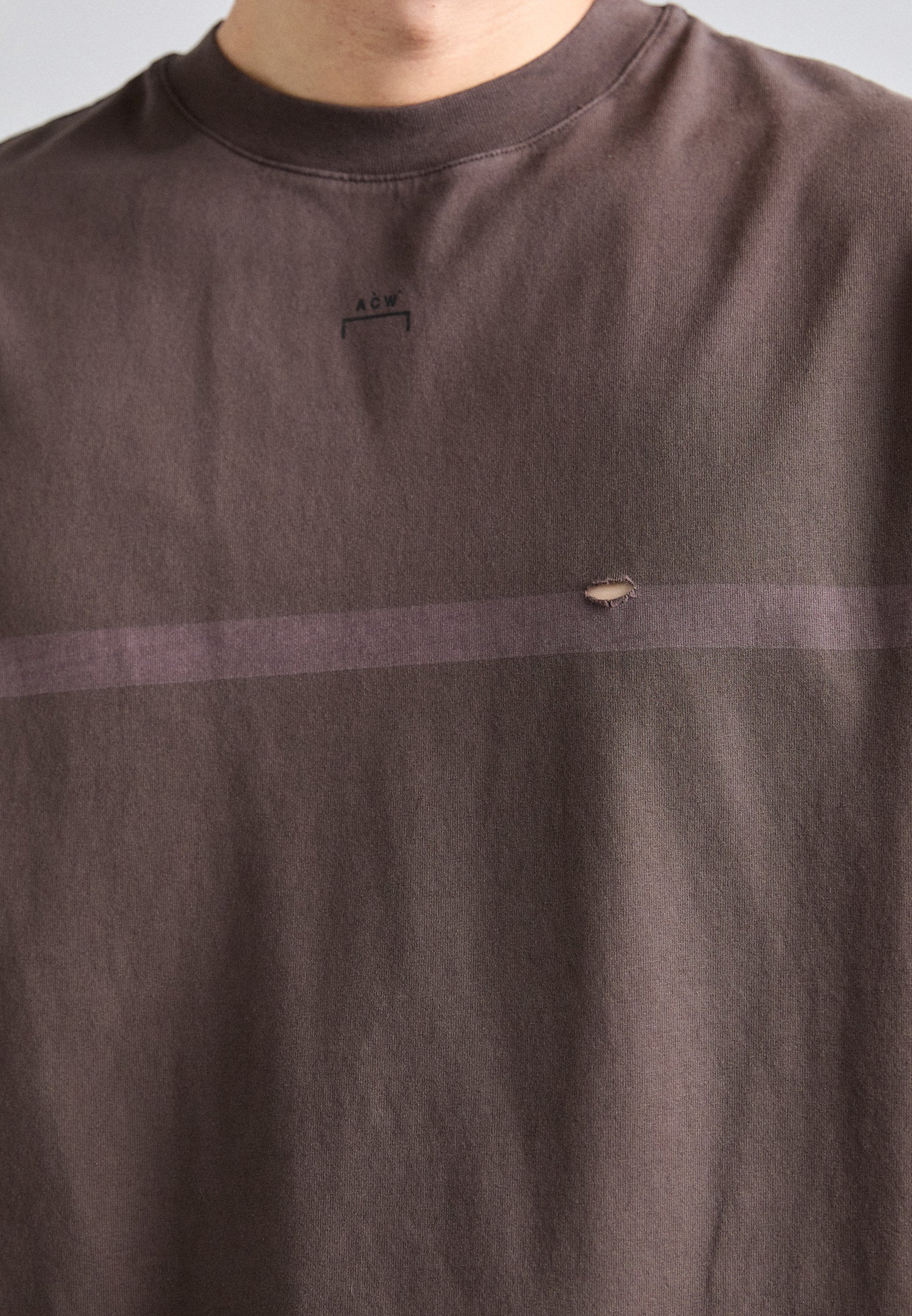 A-COLD-WALL* LASER FADE T-HIRT - T-shirt basic - ruggine
