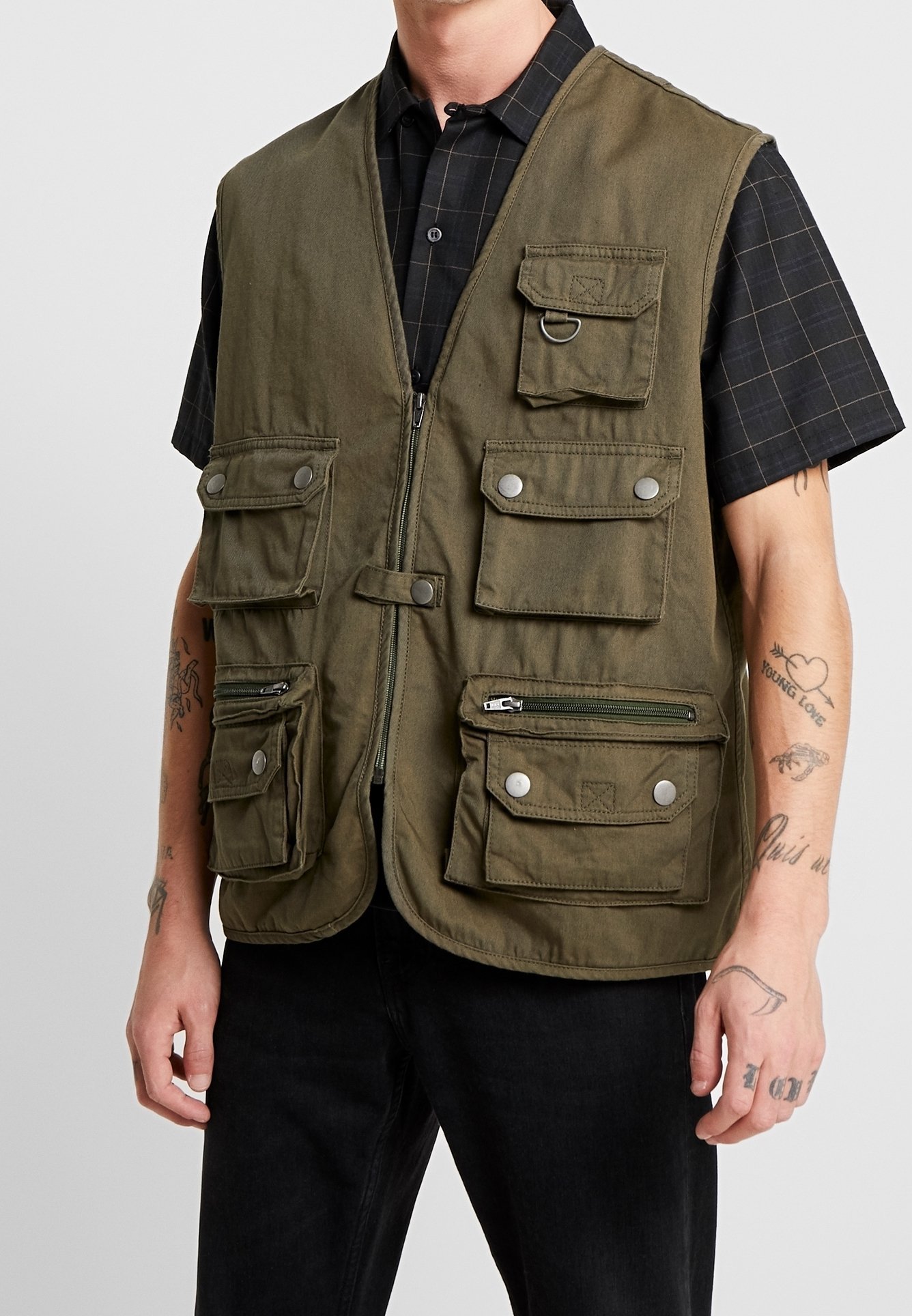 Colete Urban Classics - verde