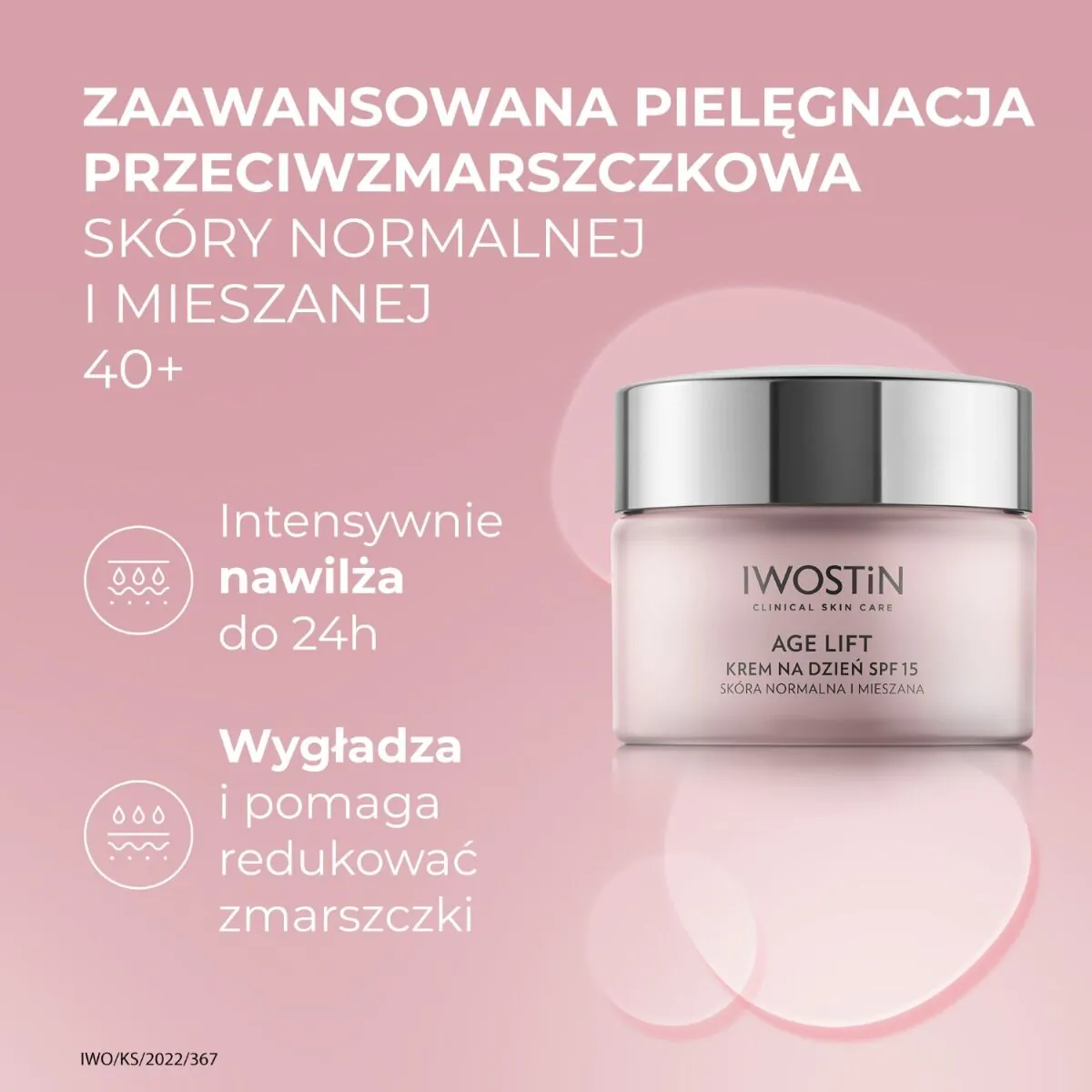 Iwostin Age Lift Krem na dzień Skóra Mieszana