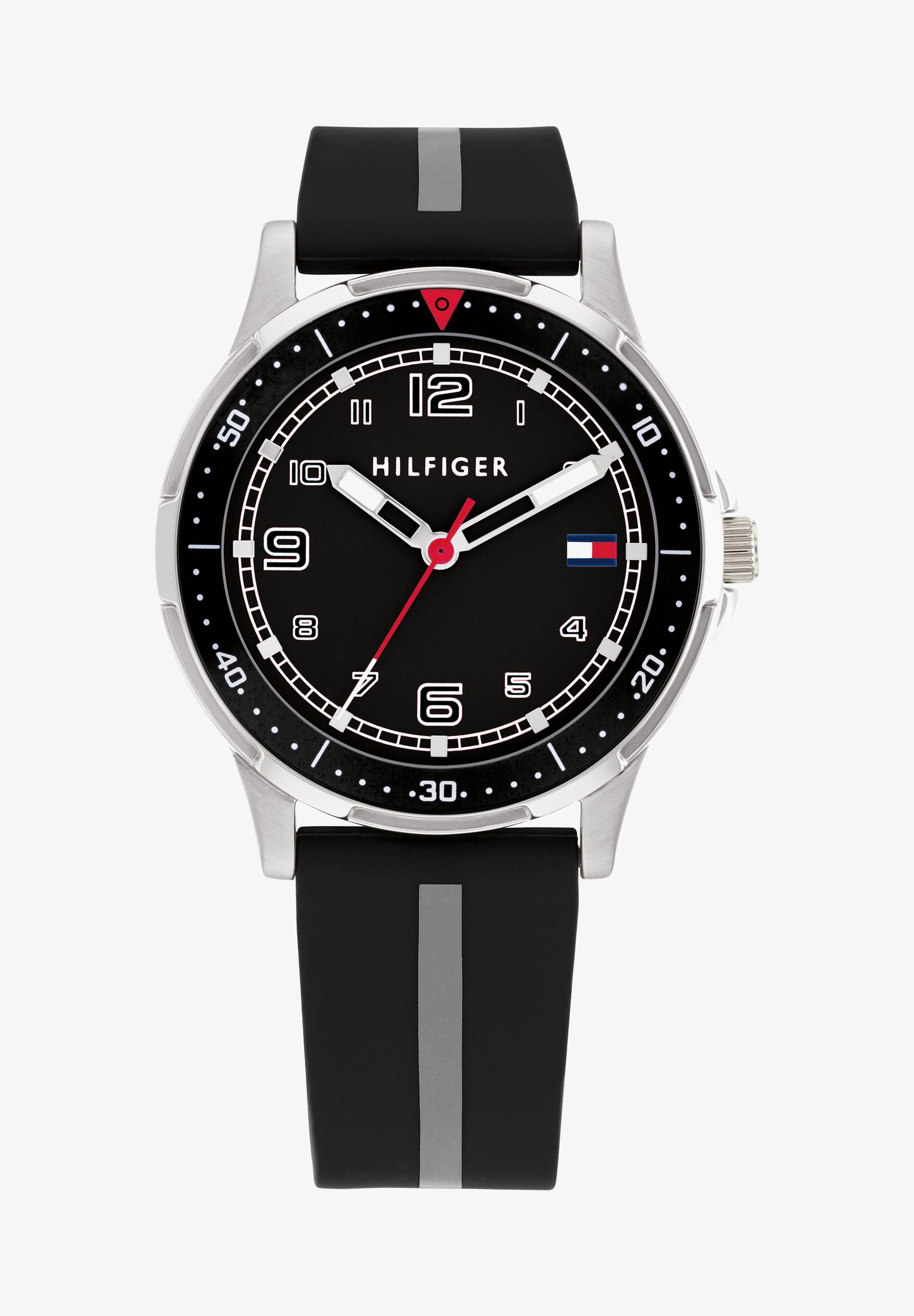 Tommy Hilfiger SPORT - Horloge - zwart/grijs