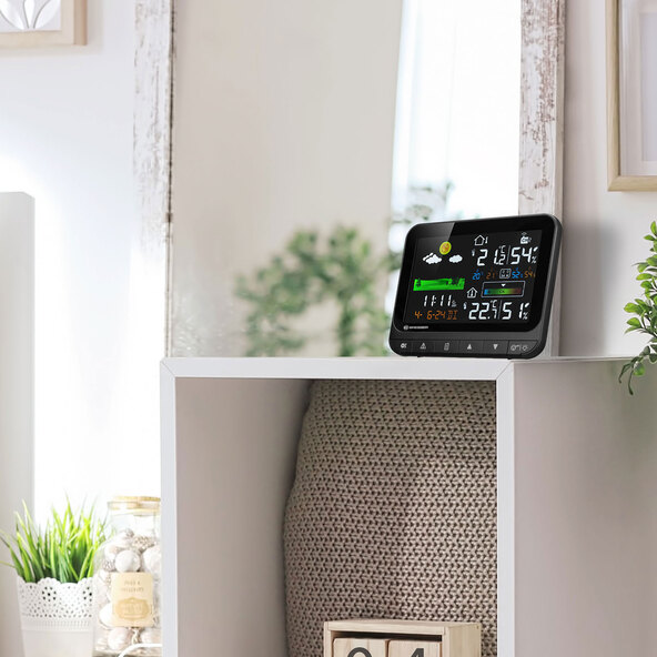 Stație meteo wireless Neomeo H cu semnal radio DCF