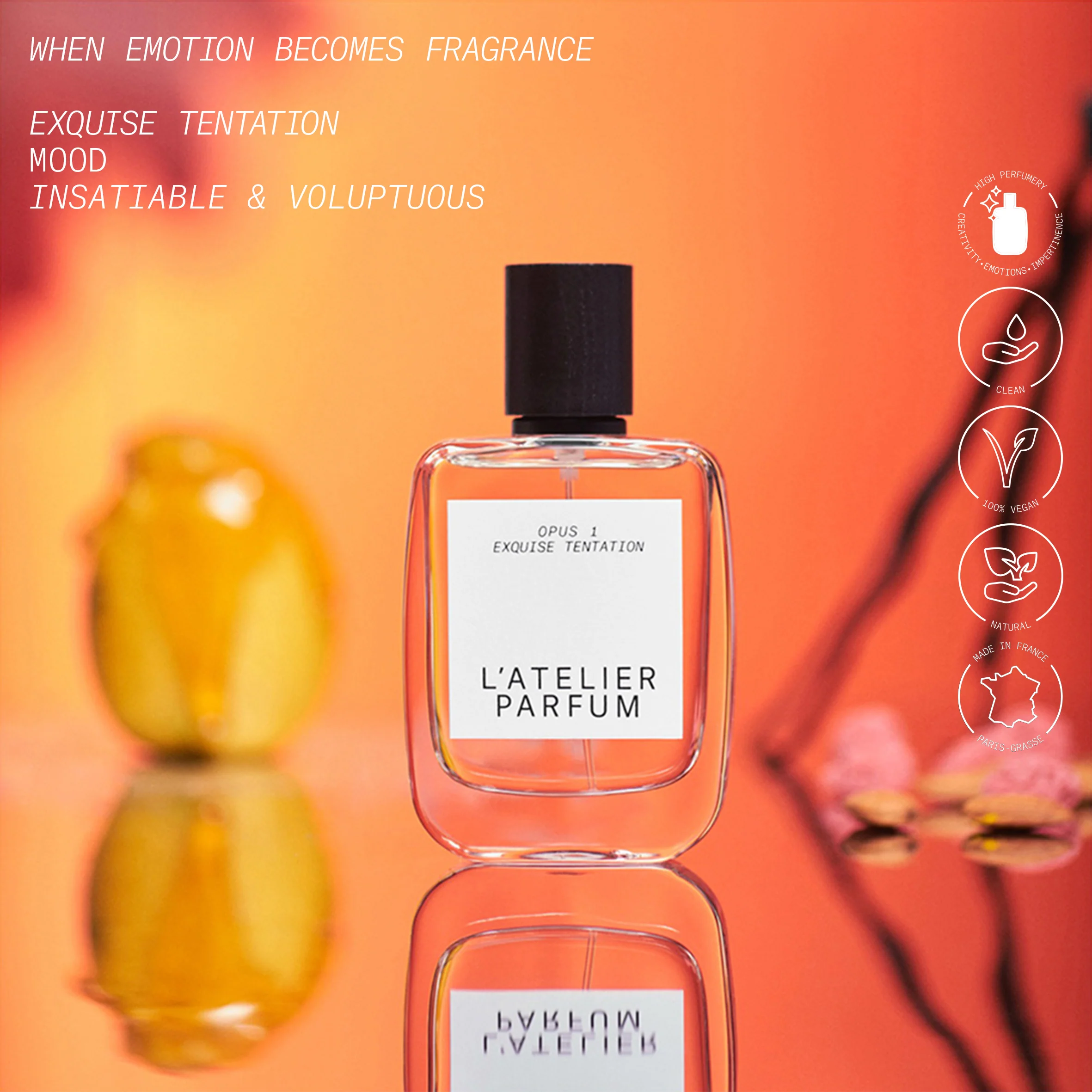 Opus 1 - Le Jardin Secret Exquise Tentation - Eau de Parfum, Eau de Parfum Unisex