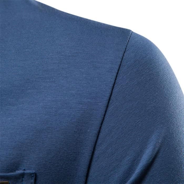 T-shirt da uomo INSFITY - Maniche corte in comodo cotone - Grigio