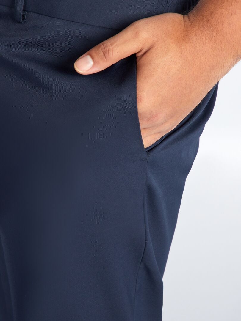 Nauwsluitende pantalon - blauw