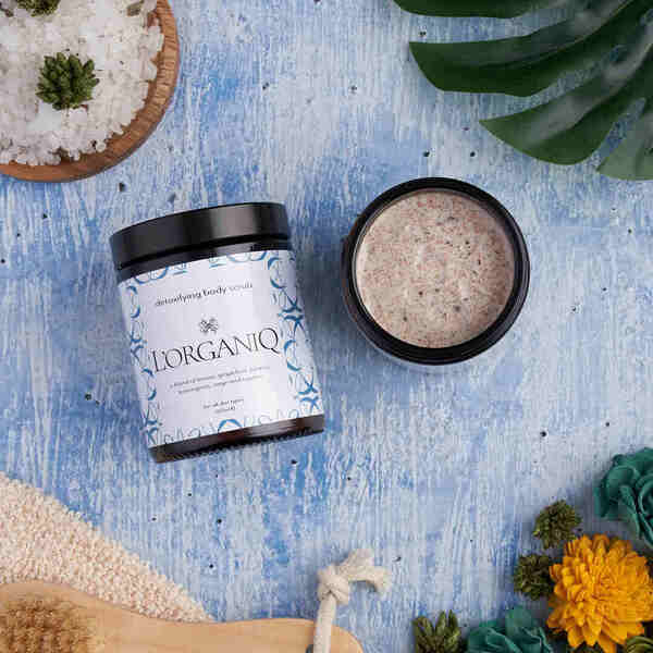 L'ORGANIQ Entgiftendes Körperpeeling 180 ml
