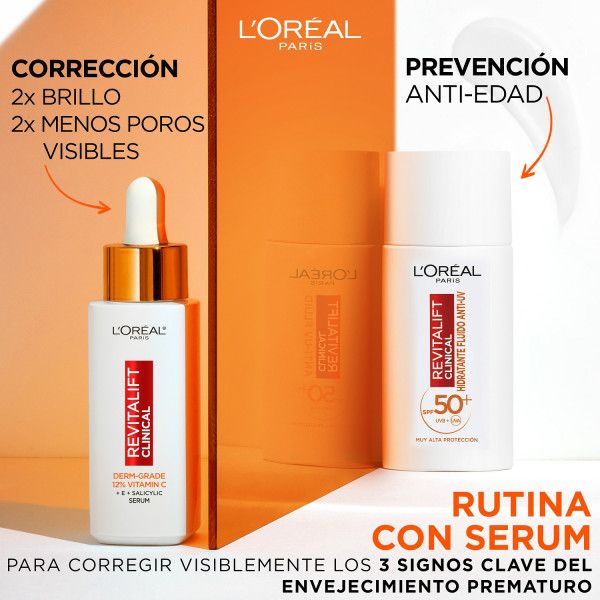 Revitalift Clinical Dnevni anti-UV hidratantni fluid s vitaminom C Hidratantne kreme za lice