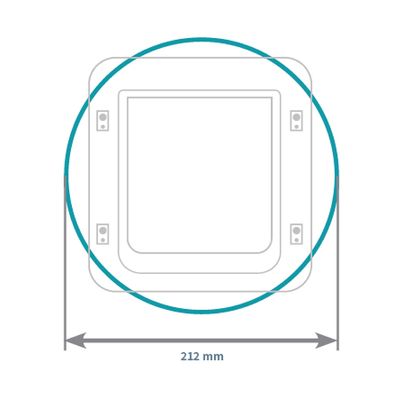 SureFlap DualScan kattelem med mikrochip