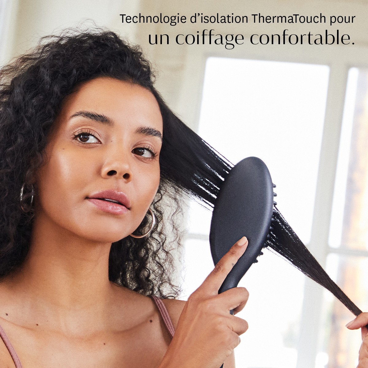 T3 Edge Heated smoothing & styling brush