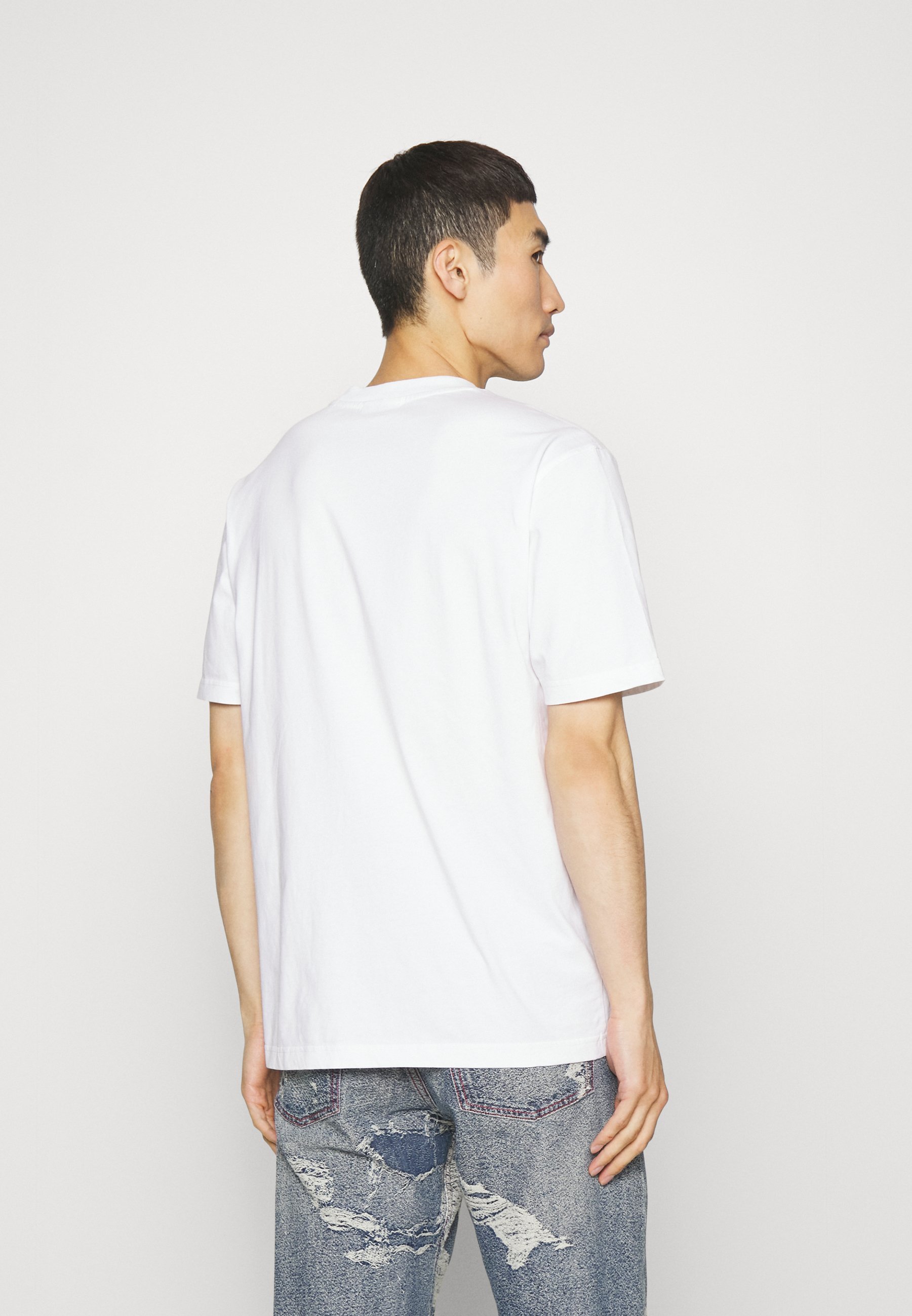 NN.07 ADAM EMB - Basic T-shirt - wit