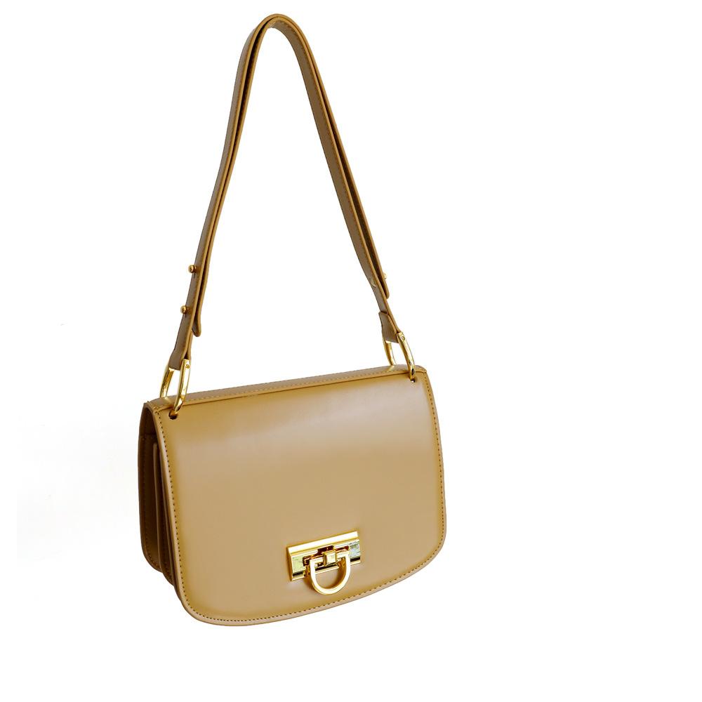 Sacs en cuir véritable pour femmes - Collection 2020 - Sac bandoulière vintage tendance - Sac à main souple de haute qualité