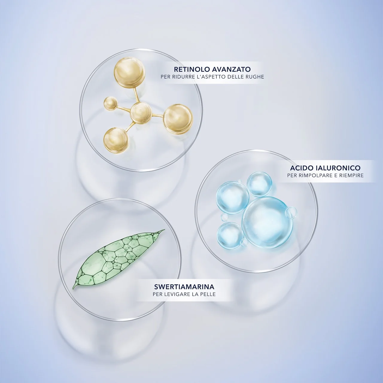 Derm Correxion Crema Viso - Tratt.viso 24 ore antirughe, Tratt.viso 24 ore antimperfezioni, Tratt.viso 24 ore effetto globale