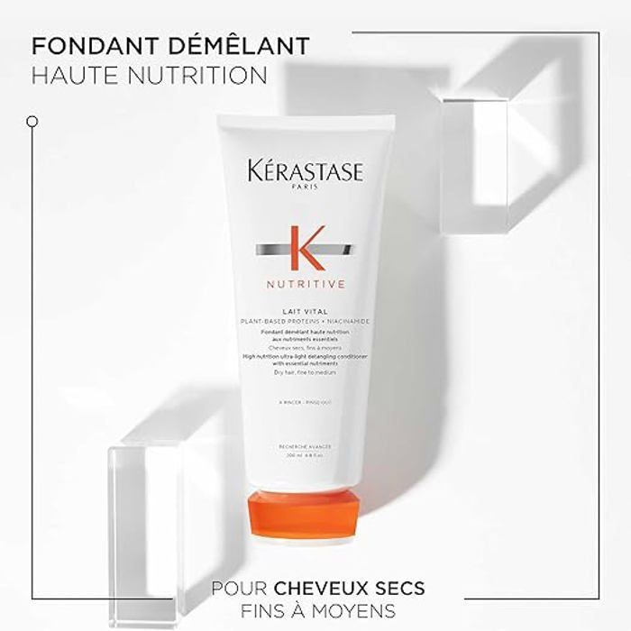 Set scoperta nutriente Kérastase per capelli fini e secchi - Formato: Shampoo 80ml + Latte 75ml + Nettare 50ml