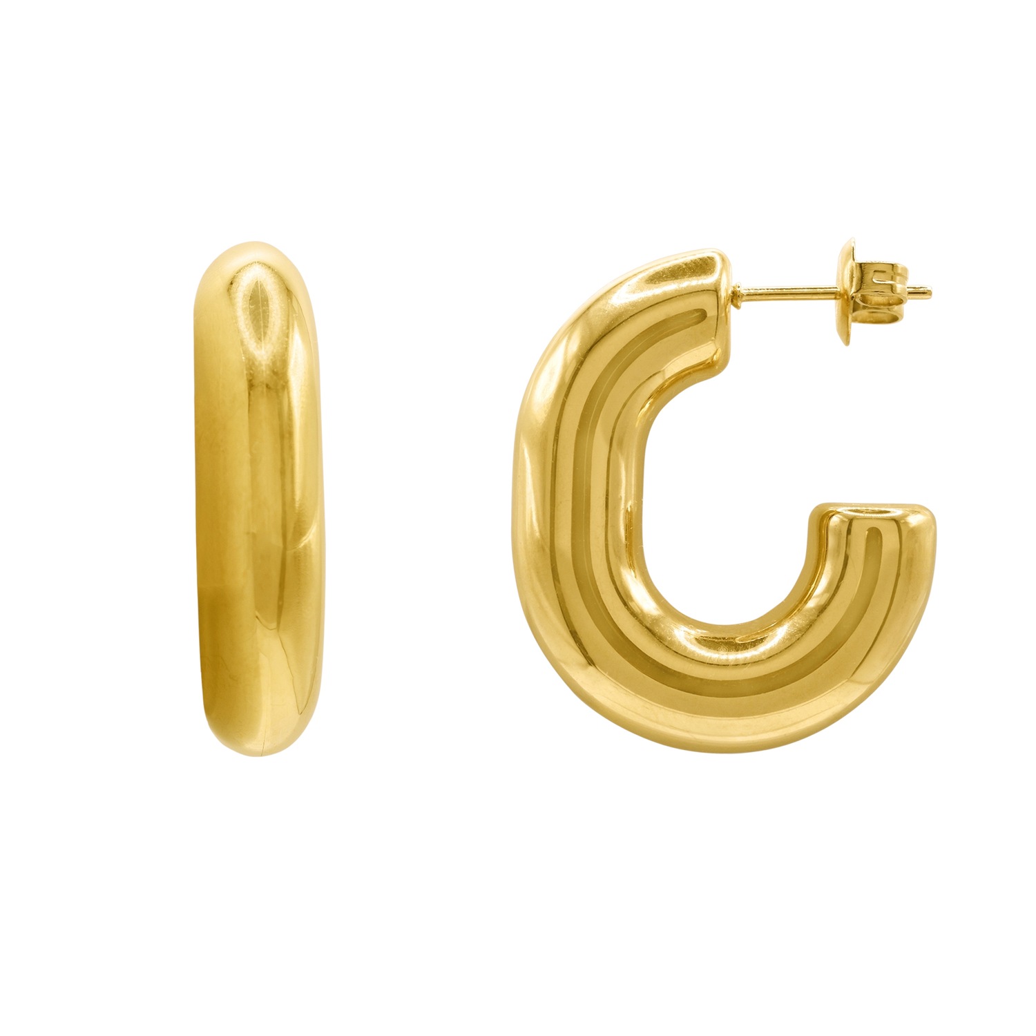 Heideman Boucles d'oreilles Ylene couleur or