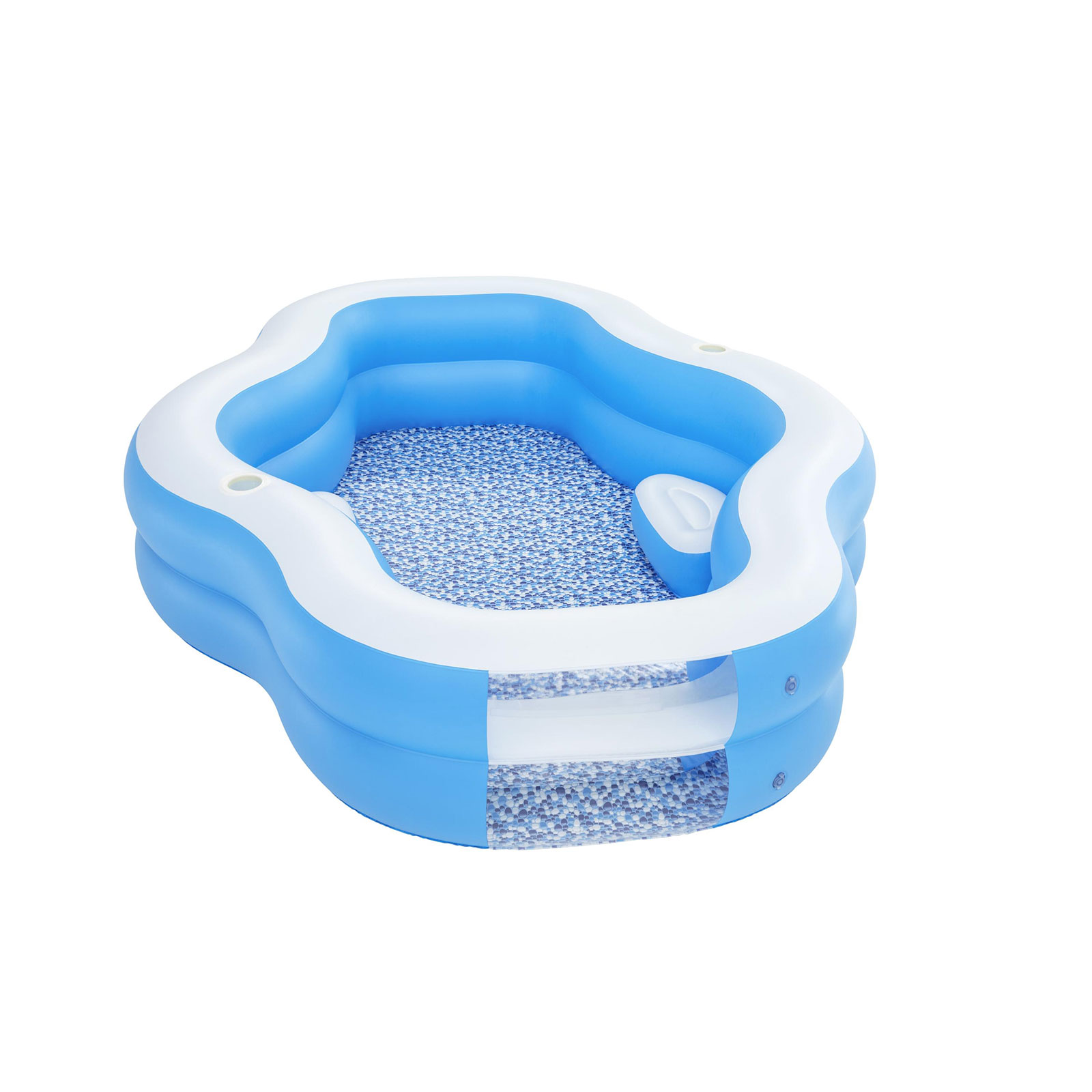 Piscine gonflable pour enfants Bestway 270 x 198 x 51 cm avec fenêtre transparente