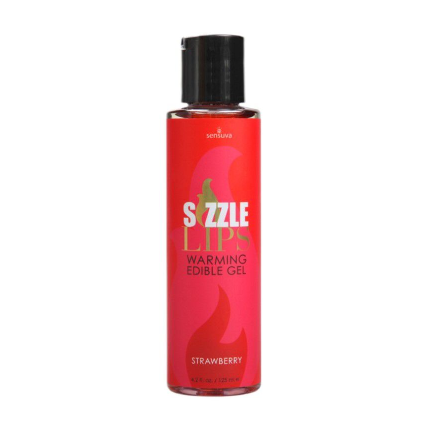 Gel comestible chauffant pour les lèvres Sensuva Sizzle