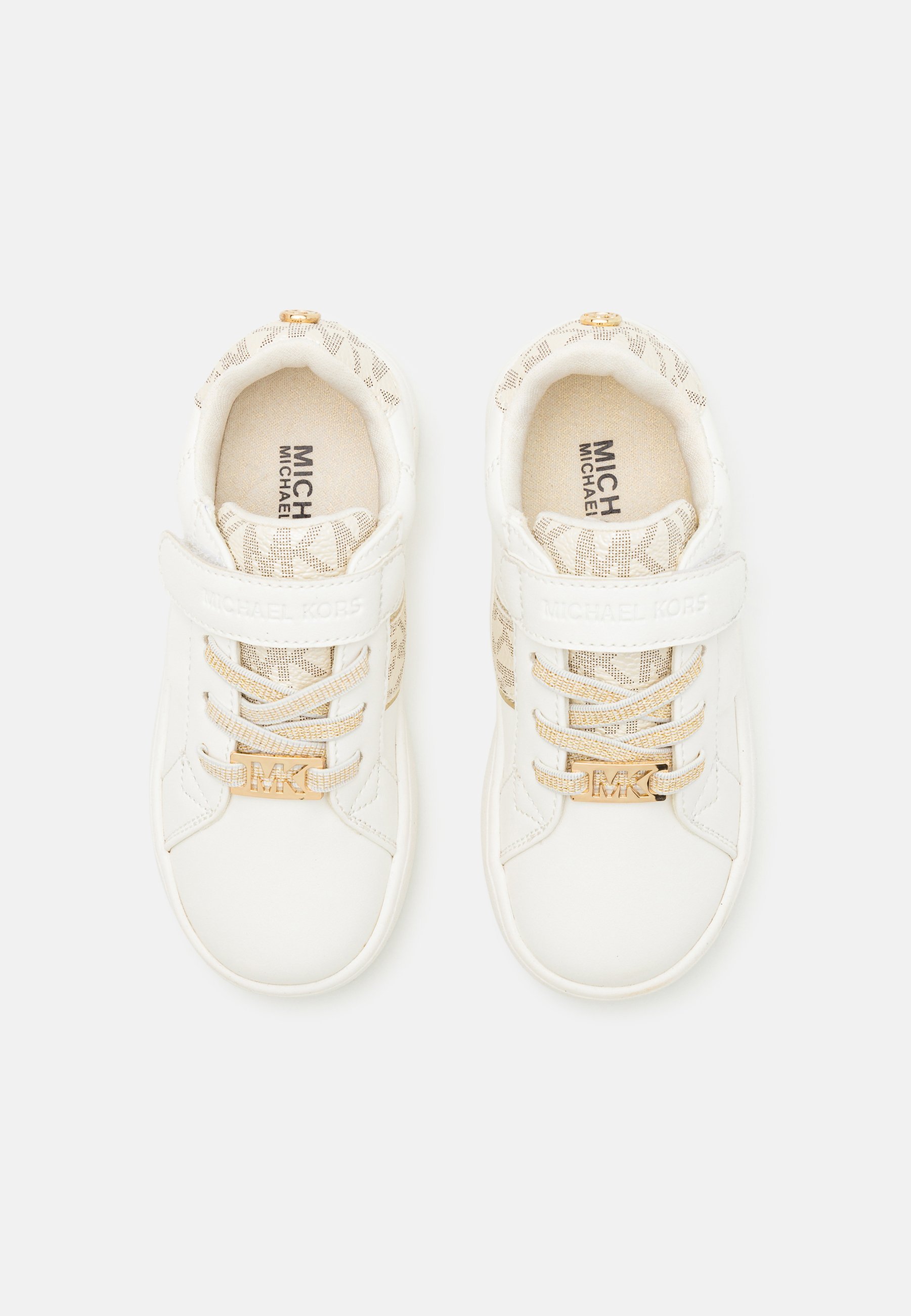 Baskets Michael Kors Kids JEM MAXINE - blanc/or pâle