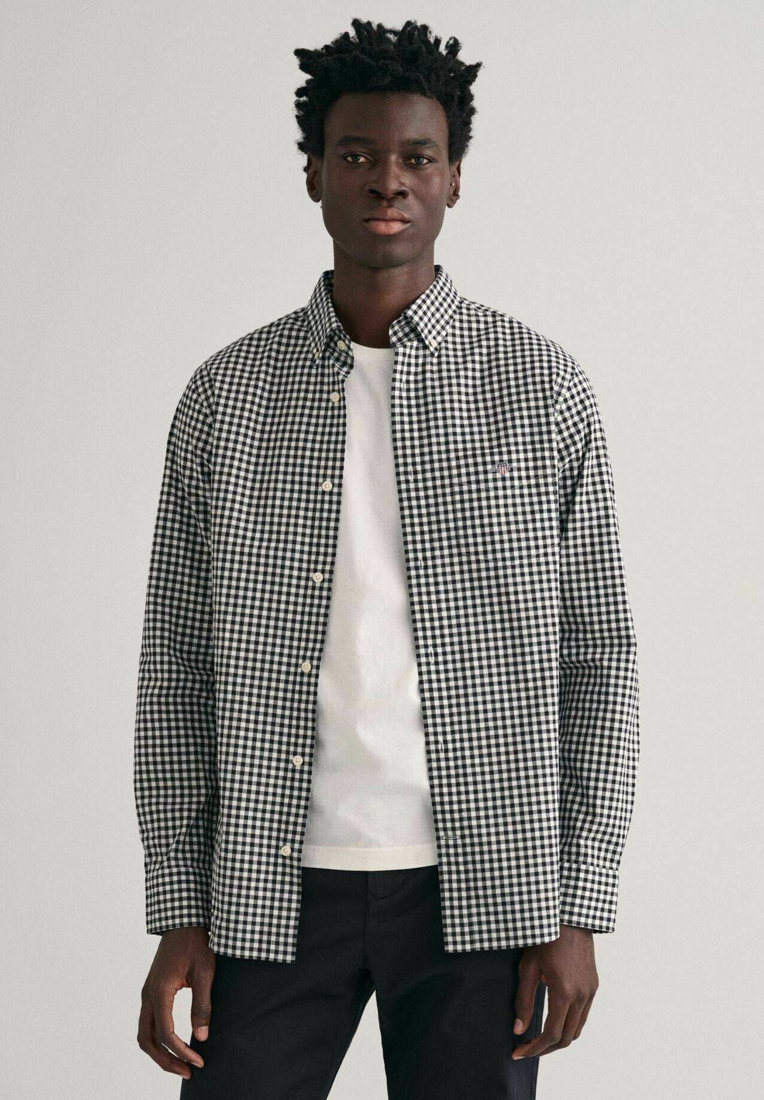 GANT CLASSIC - Shirt - zwart