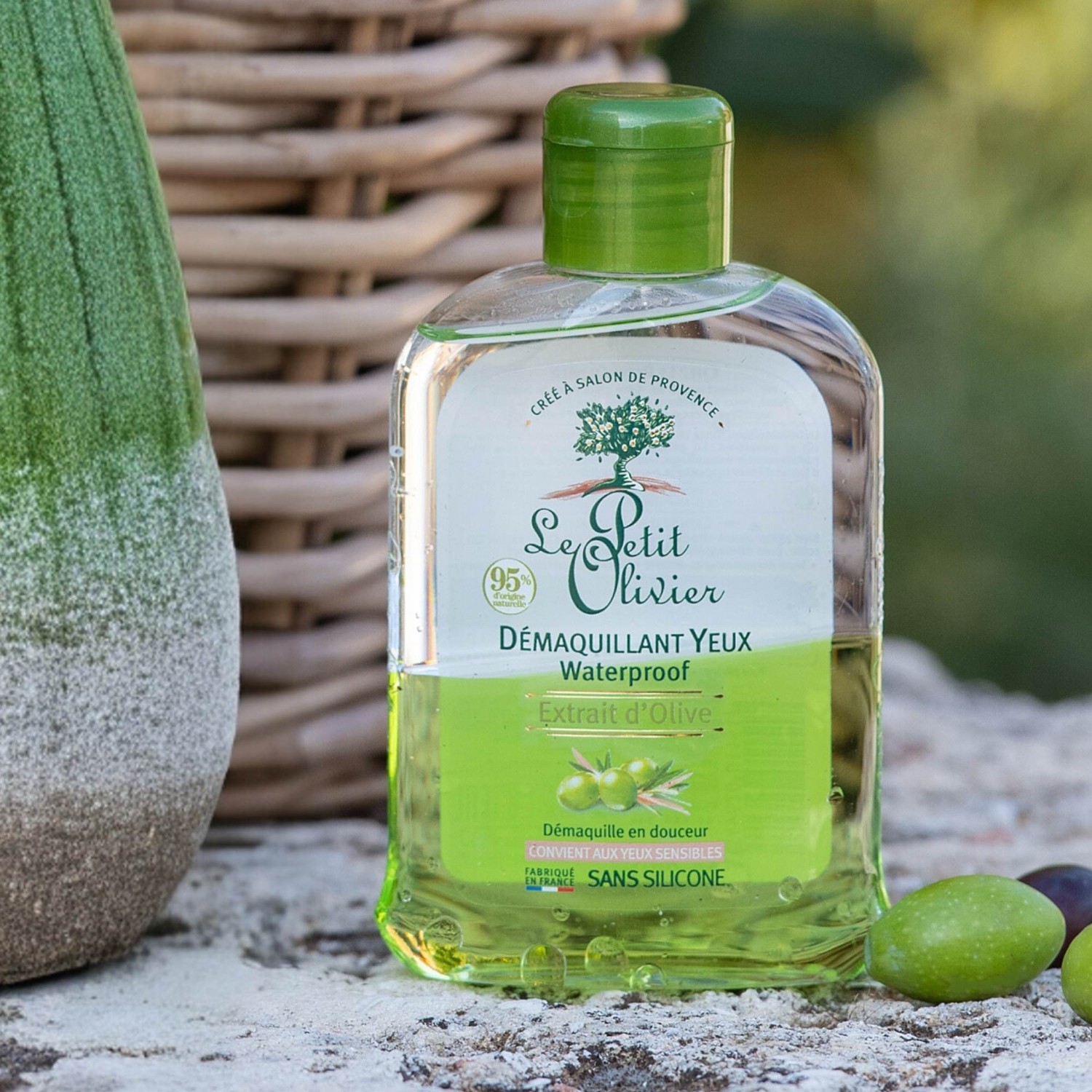 Le Petit Olivier Démaquillant Yeux Waterproof Extrait d'Olive