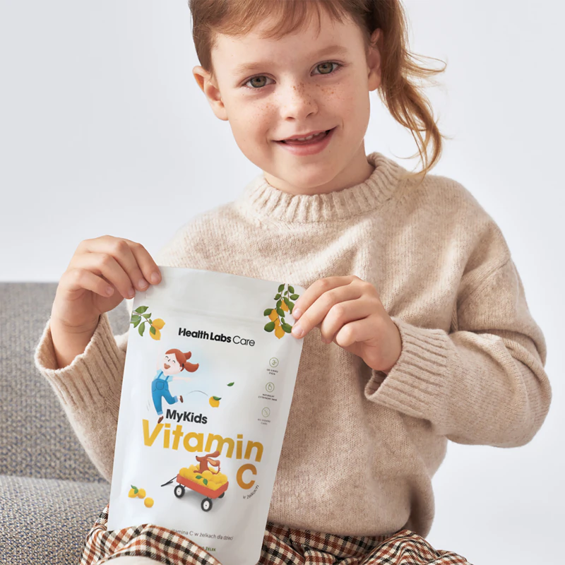 Health Labs Care MyKids gumové bonbóny s vitamínem C pro podporu imunitního systému