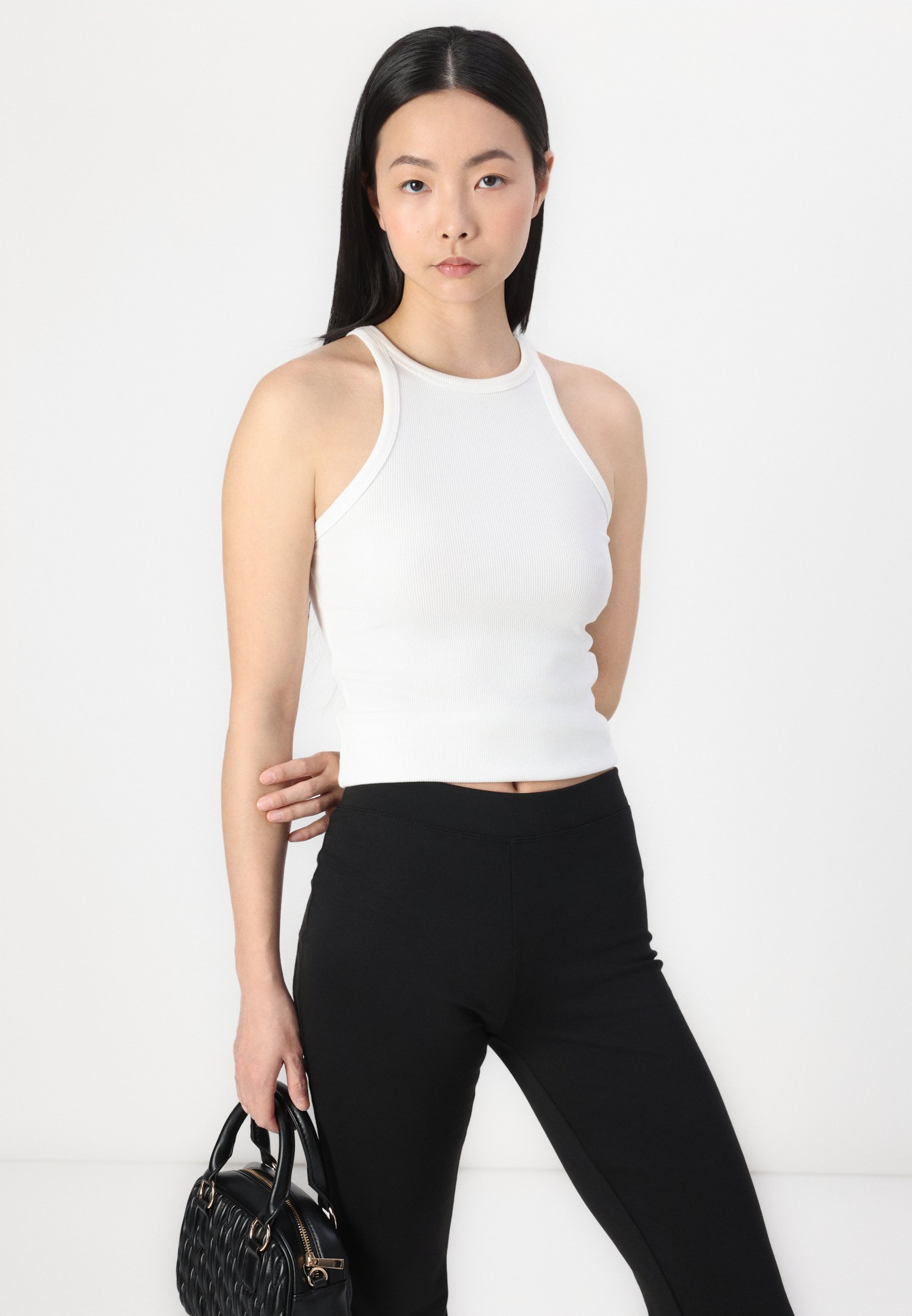 Pantaloni a zampa Only Onfever - Leggings - Pantaloni - neri