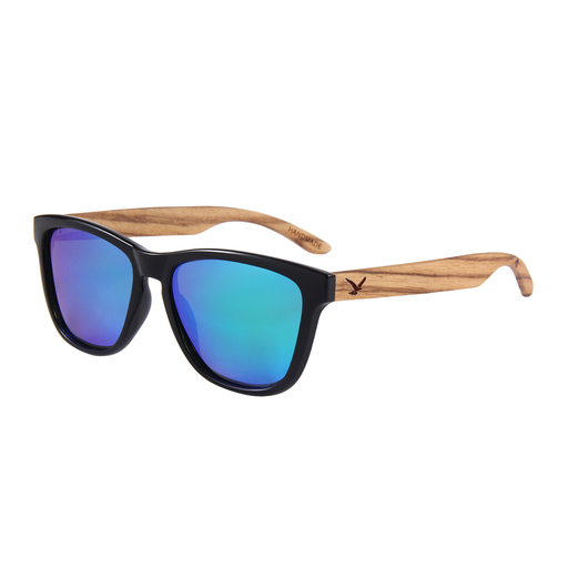  Fluoreszierende Sonnenbrille | Normales Holz