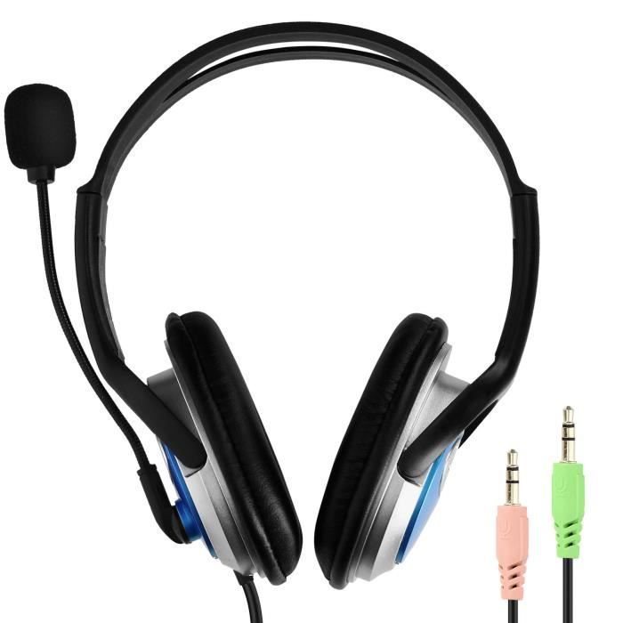 LINQ Headset – Zwei 3,5-mm-Klinkenanschlüsse – Geräuschunterdrückung – Komfortabel – Lautstärkeregelung