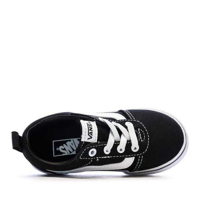 Tênis infantil Vans Ward Slip-on preto/branco