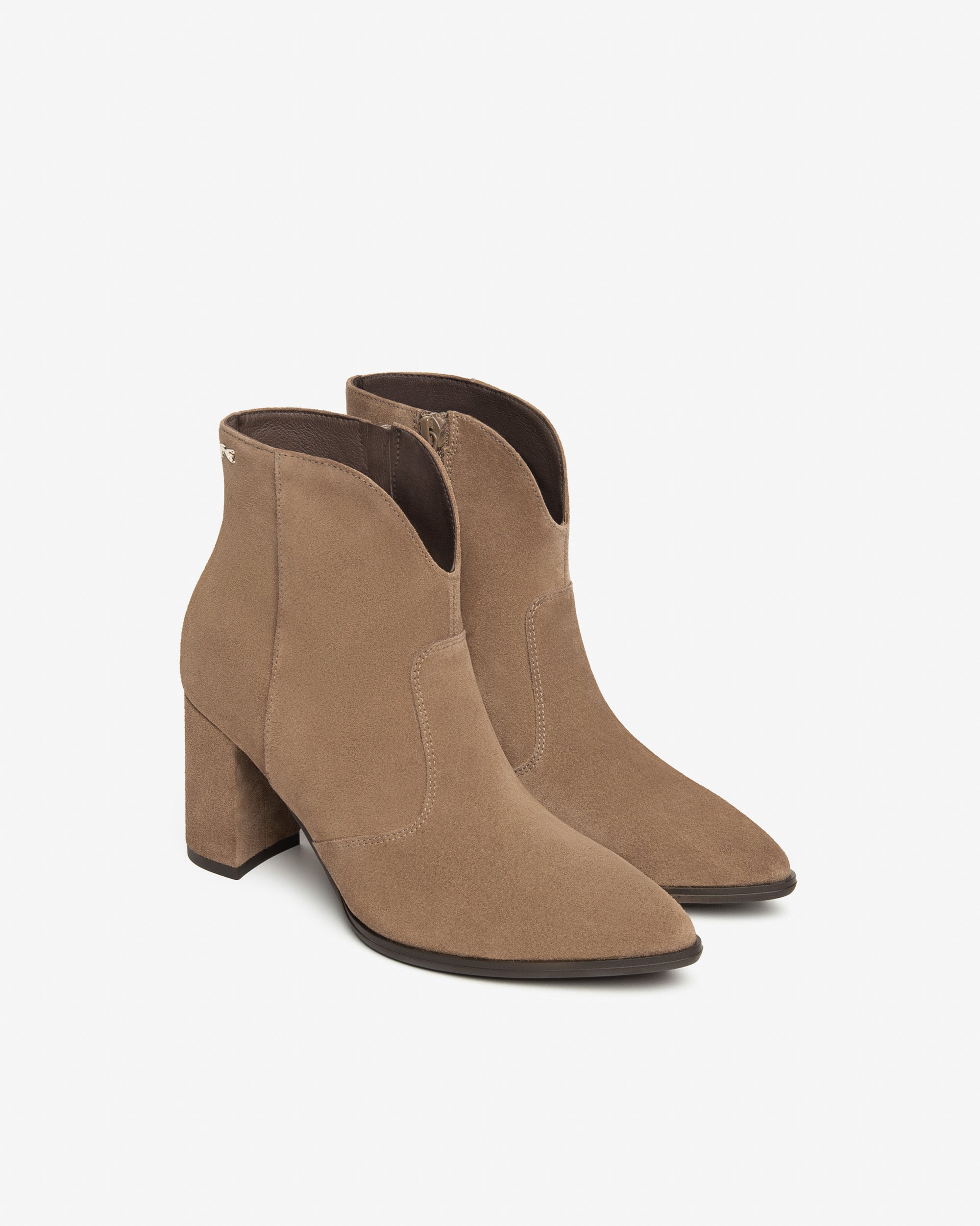  Bottines en daim pour femmes