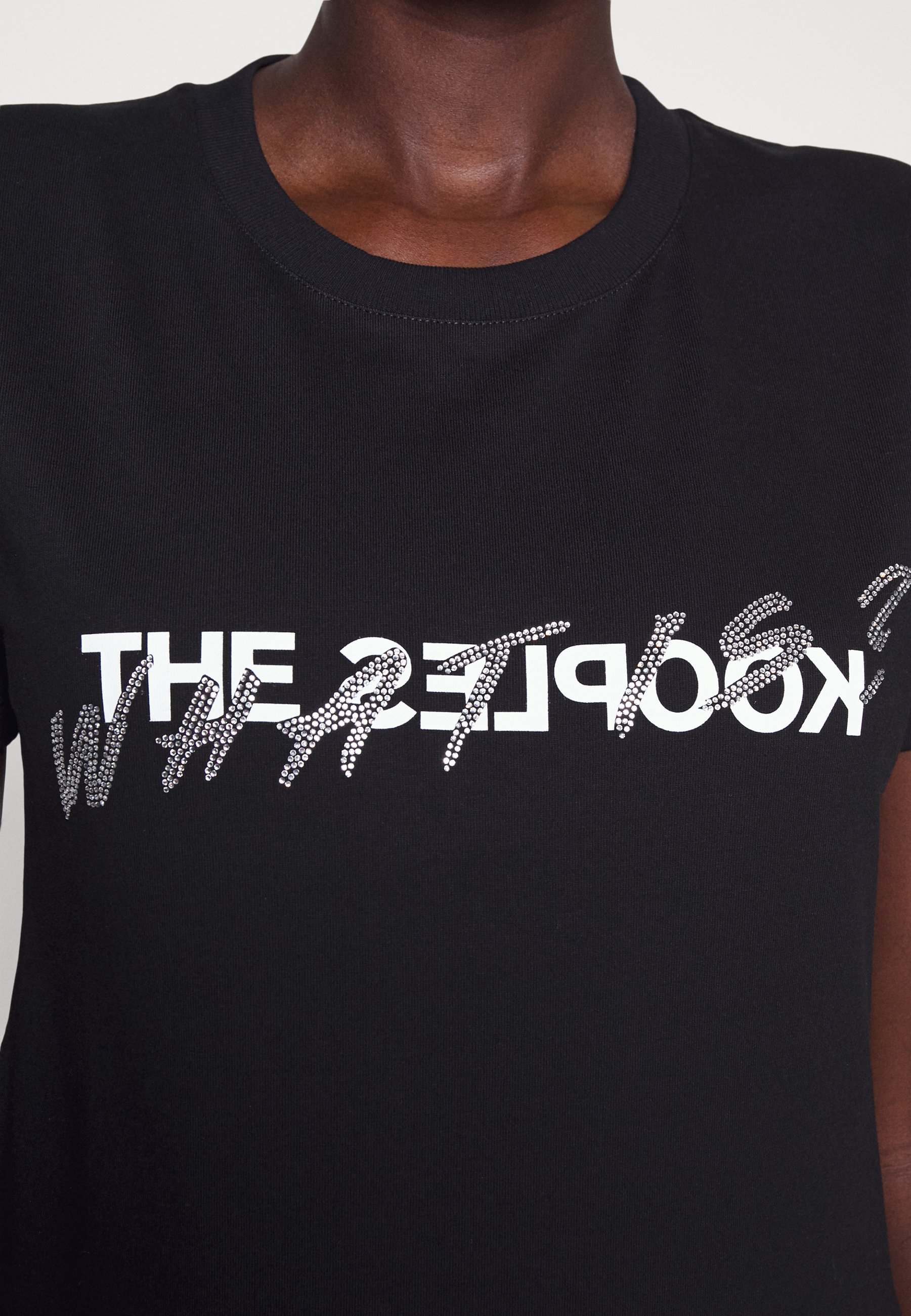 Het Kooples T-shirt met print - zwart