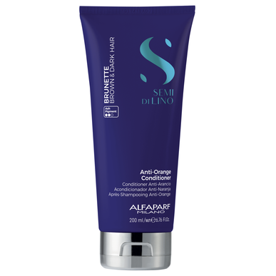 Alfaparf Milano Anti-Orange Kondicionierius Semi di Lino Anti-Orange kondicionierius rudiems plaukams 200 ml 200 ml