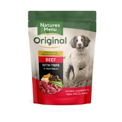 Sachets Natures Menu Original Bœuf avec tripes et légumes