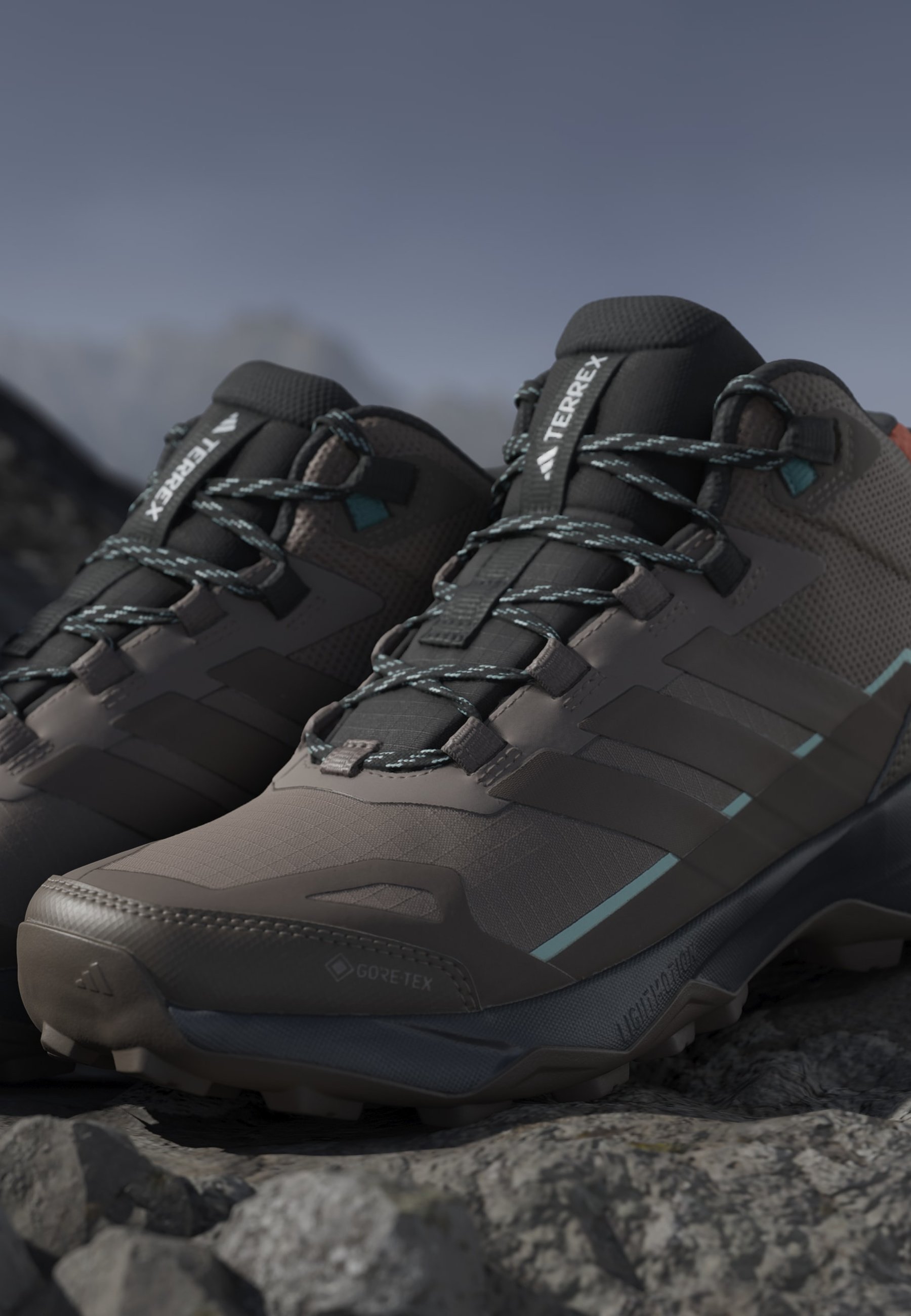 Scarpe da trekking Adidas Terrex - Trace Brown Earth Strata Semi Impact Orange