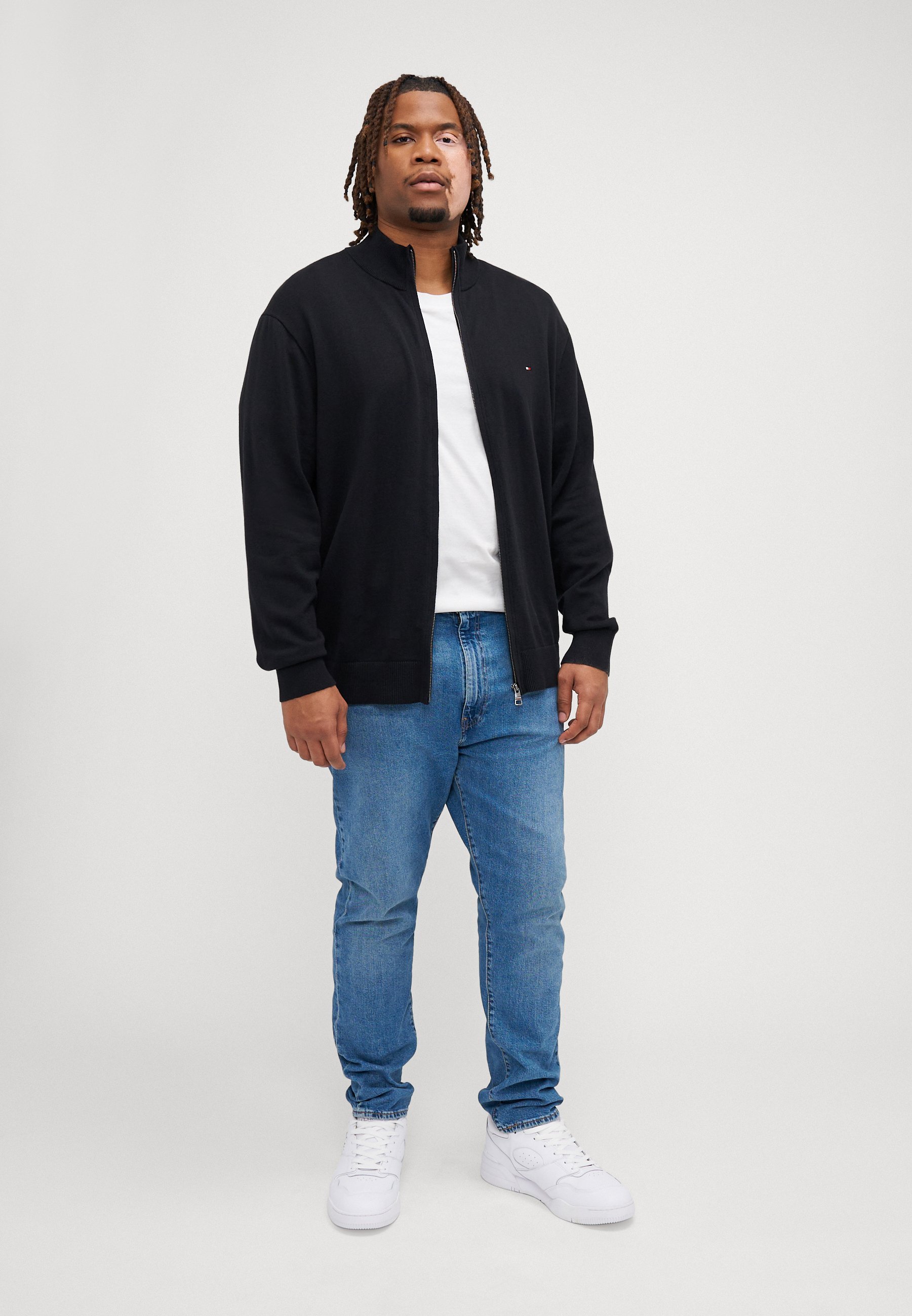 Tommy Hilfiger PIMA - Cardigan - zwart