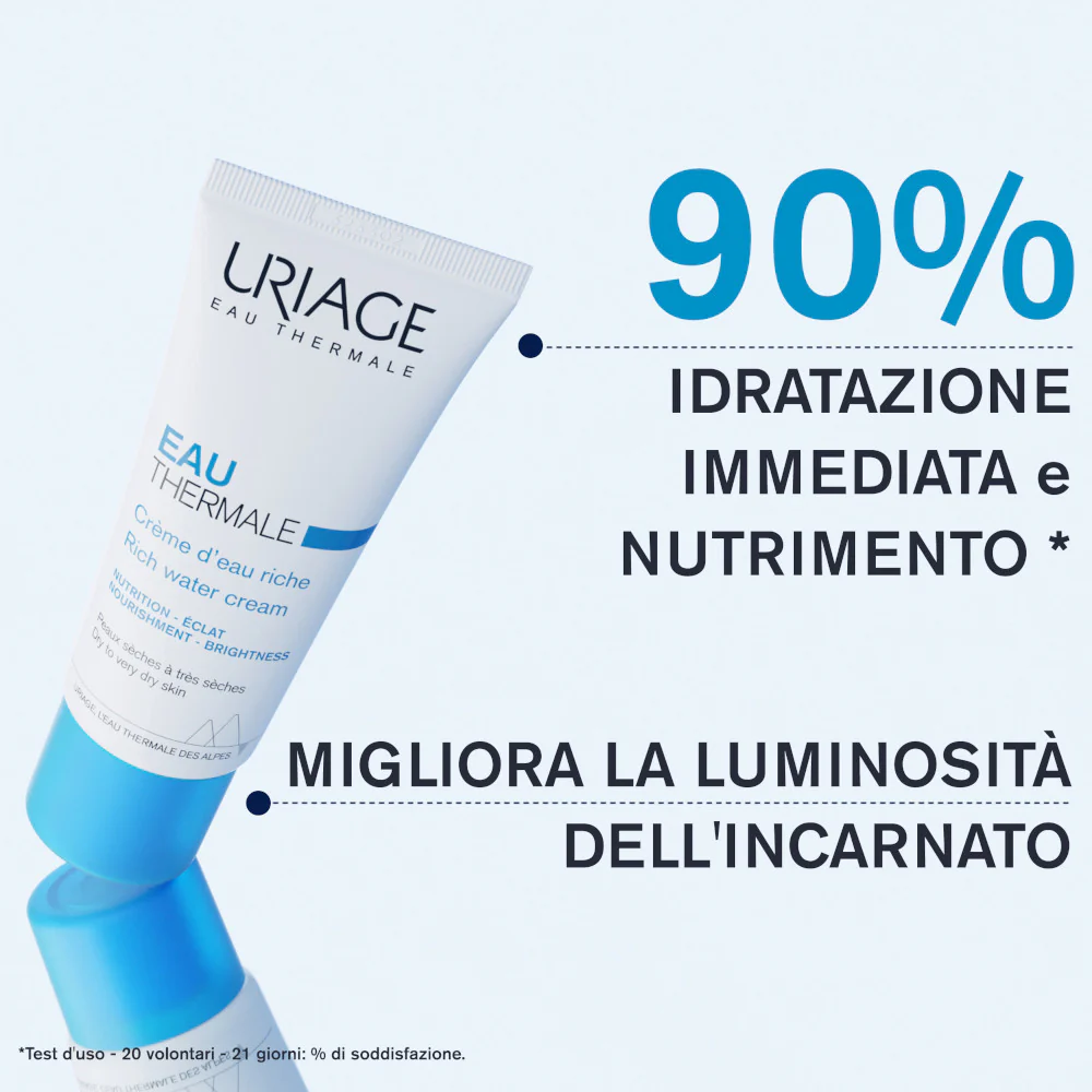 EAU THERMALE Idratazione Viso Crema ricca idratante - Crema viso giorno idratante