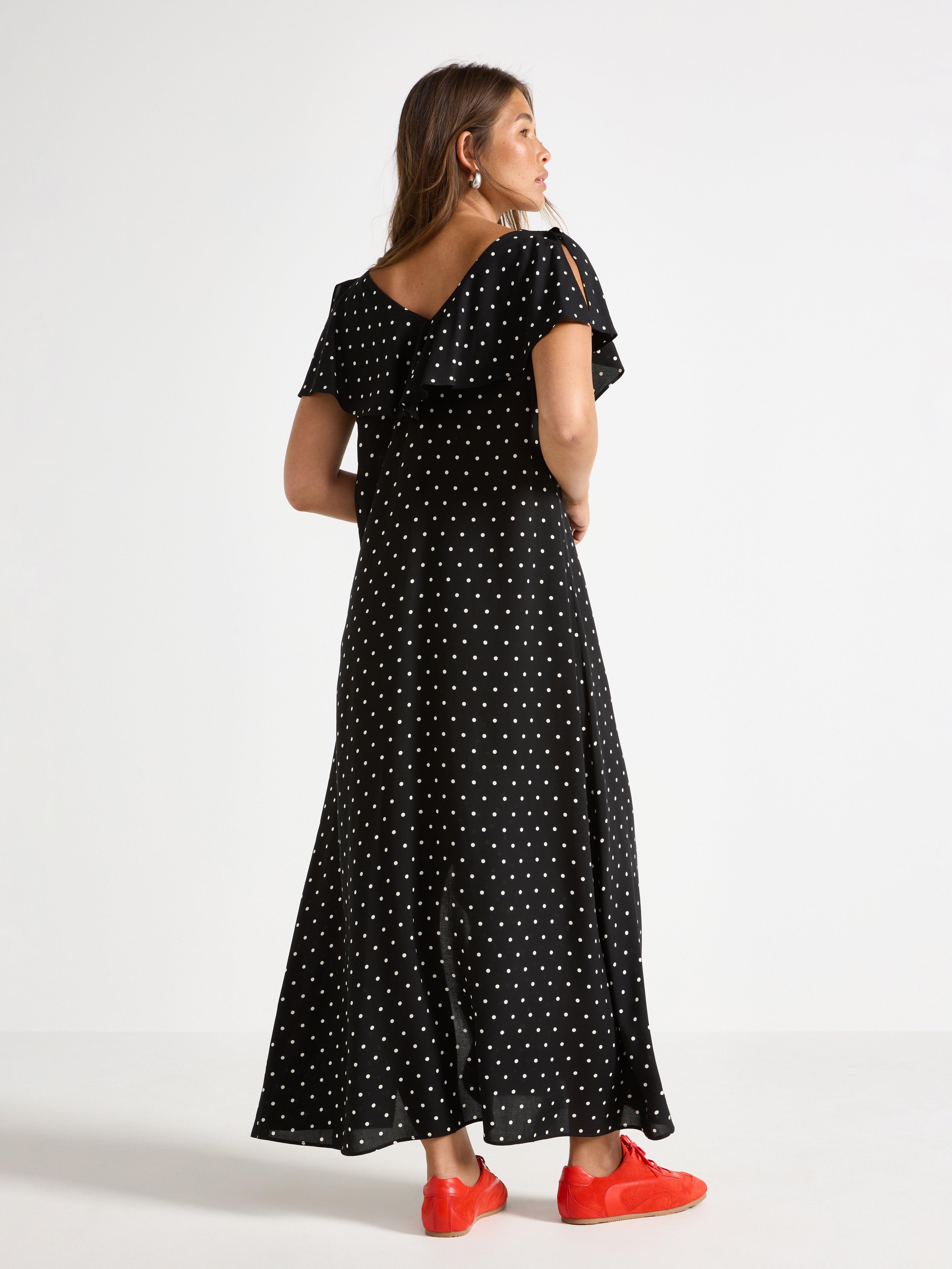 Vestido largo negro