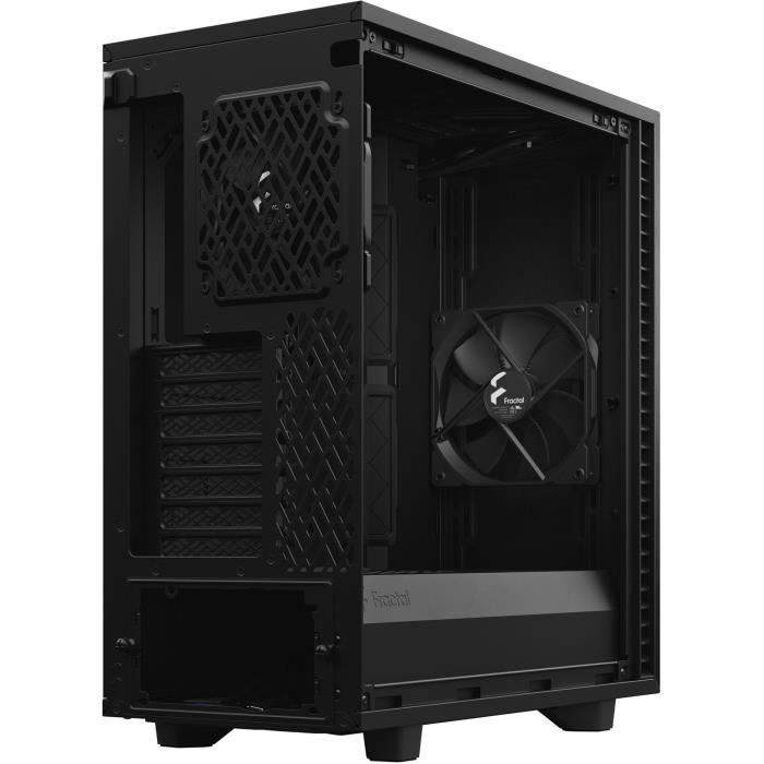 FRACTAL DESIGN Define 7 Compact PC Case - Solid Panel - Black - ATX Format (FD-C-DEF7C-01)