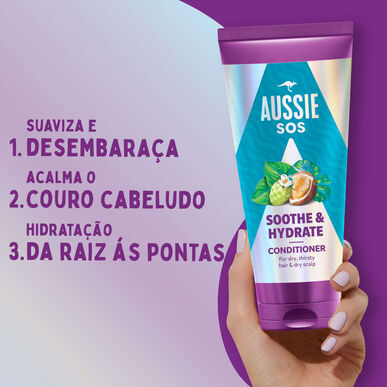 Aussie Soothe & Hydrate SOS hidratantni regenerator 200 ml