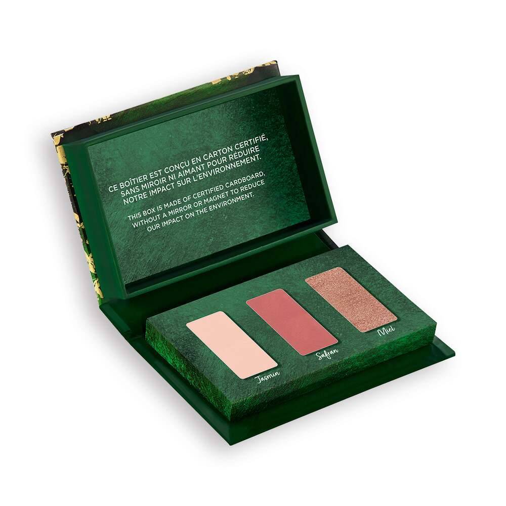 Paleta de Sombras Trio - Dourado e Especiarias