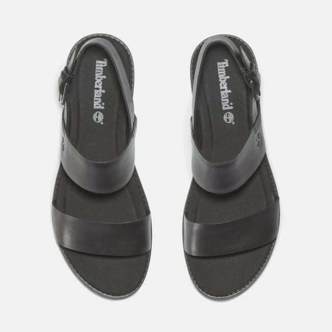 Sandalo a Doppia Fascia Chicago Riverside da                Donna in colore nero