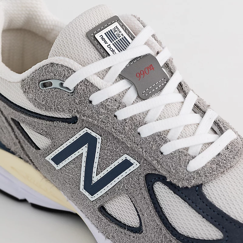 Unisex, gemaakt in de VS 990v4 - Marblehead met vintage indigo