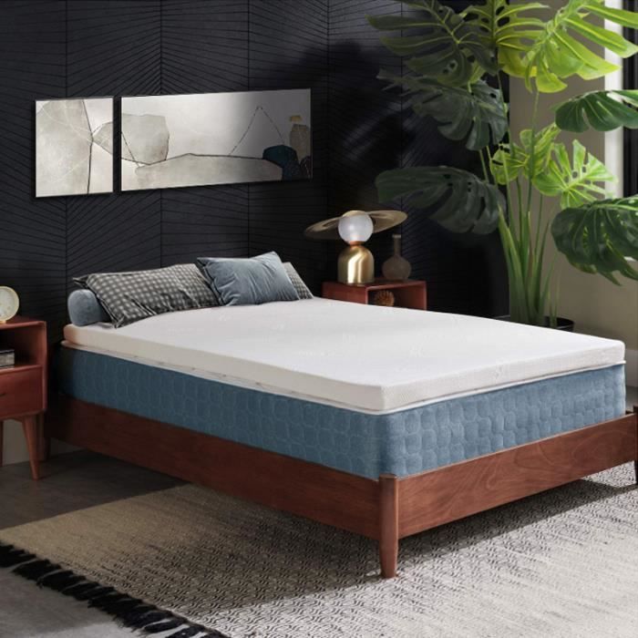 Coprimaterasso - IZTOSS - MEMORY TOP - 140x190 cm - Spessore 6 cm - Schiuma memory