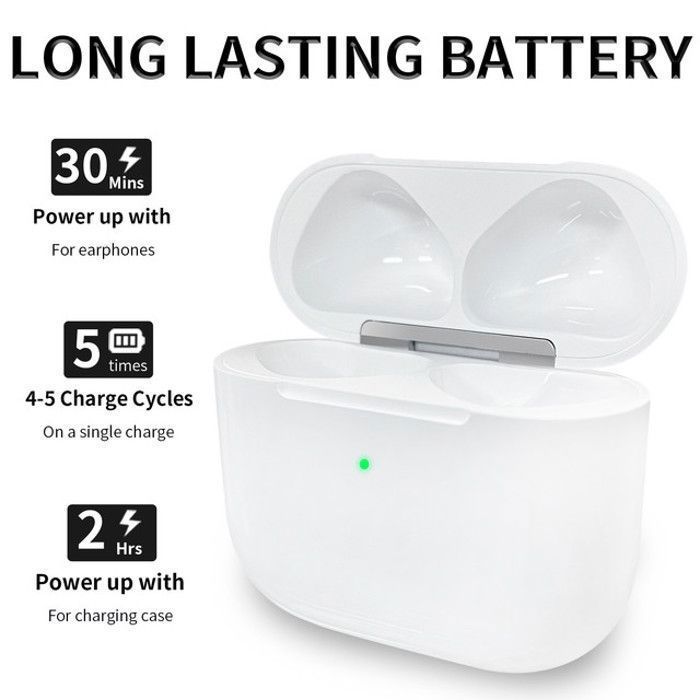 Étui de recharge sans fil - OCEAN - AirPods 4th - USB C - Capacité 620 mAh - Indicateur d'alimentation