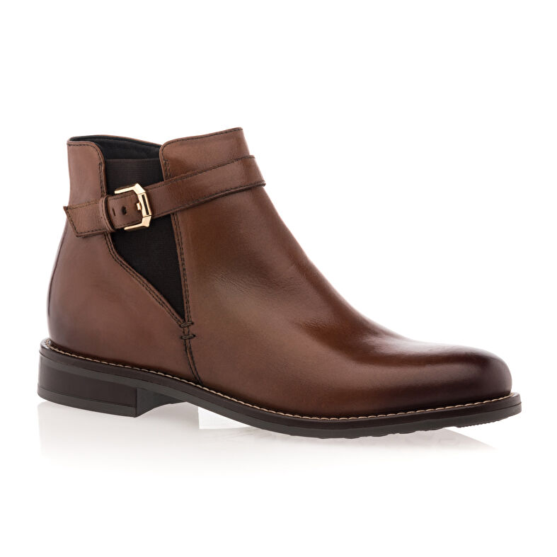 Braune Damenstiefel / Stiefeletten