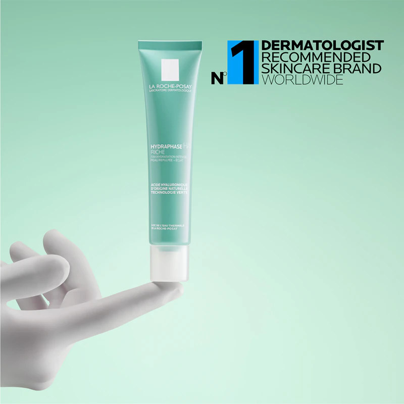 Intenzívne hydratačný krém La Roche-Posay Hydraphase HA Hyaluronic Acid Rich Moisturizer s kyselinou hyalurónovou