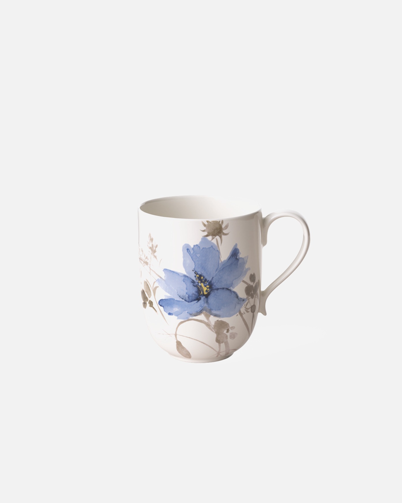 Villeroy & Boch Tasse à Latte Macchiato, Mariefleur Gris Basic – 1 pièce