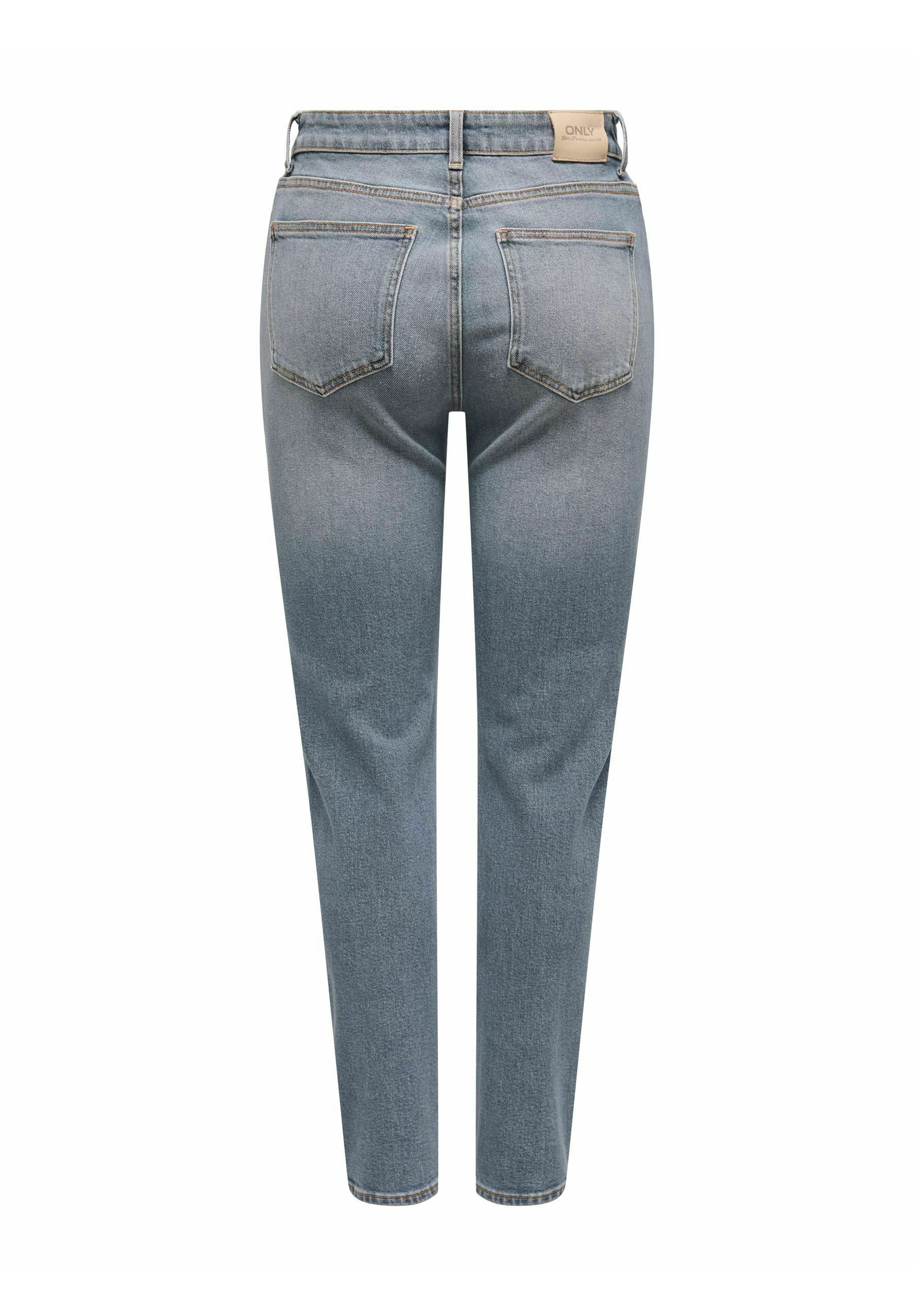 ONLY ONLEMILY HOHE TAILLE - Džíny Slim Fit - black denim