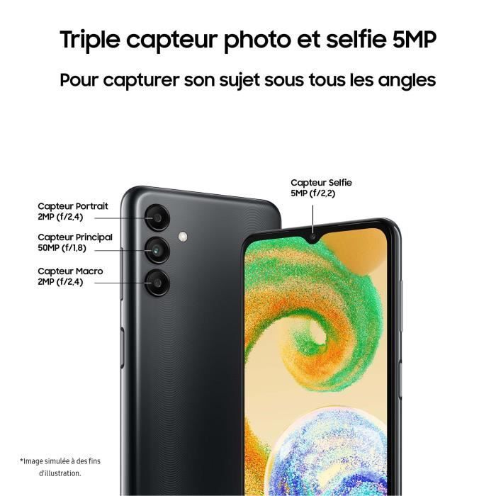 SAMSUNG Galaxy A04S 32GB 4G Black