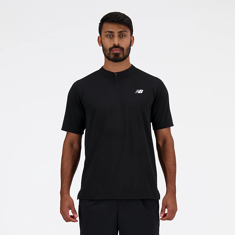 Herren-Turnier-T-Shirt – SCHWARZ