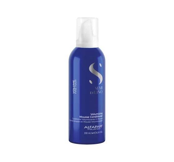 Alfaparf Milano Semi Di Lino Volume odżywka do włosów w piance zwiększająca objętość 200 ml
