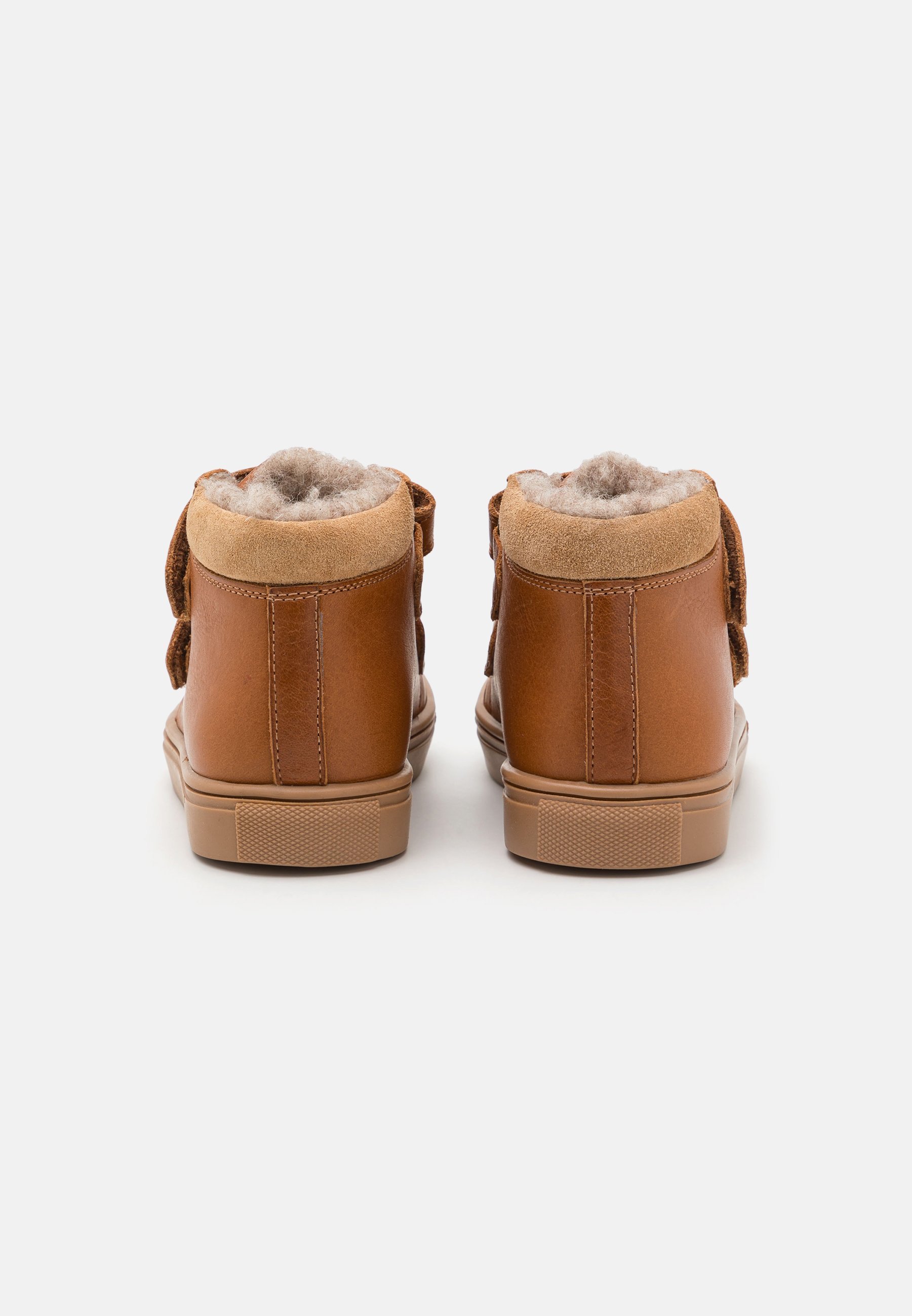 Petit Nord Copenhagen TOASTY UNISEX - Schoenen met klittenbandsluiting - cognac